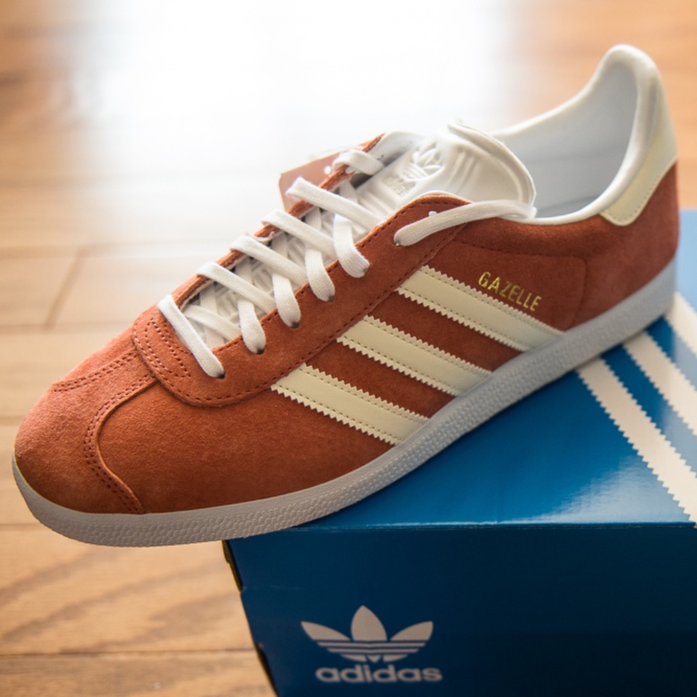 NEW Adidas GAZELLE - Orange 1991 Reissue